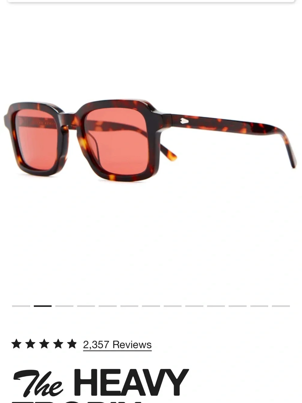 Crap Eyewear The HEAVY TROPIX